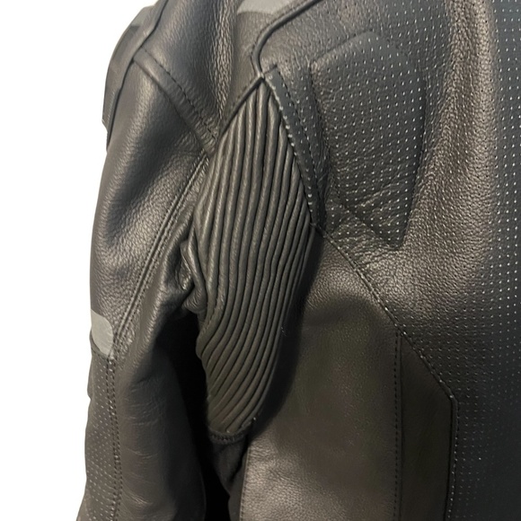 Cortech Apex Mens Leather Motorcycle Jacket Black, Size 2XL, Made In Pakistan - Picture 11 of 16